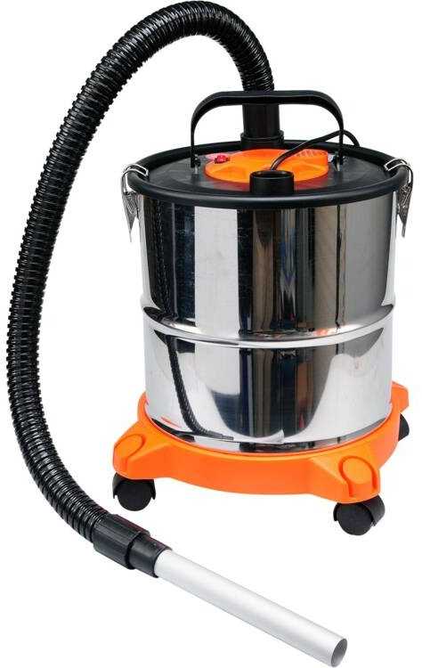 Dulkių siurblys Pelenų siurblys židiniams ir griliams, 20L, 800W, židinio pelenų siurblys, grilio pelenų siurblys, pelenų siurblys su HEPA filtru