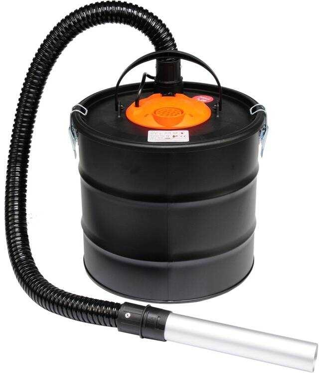 Dulkių siurblys Pelenų siurblys židiniui ir kepsninei, su HEPA filtru, 18L pelenų siurblys, 800W pelenų siurblys, židinio pelenų siurblys