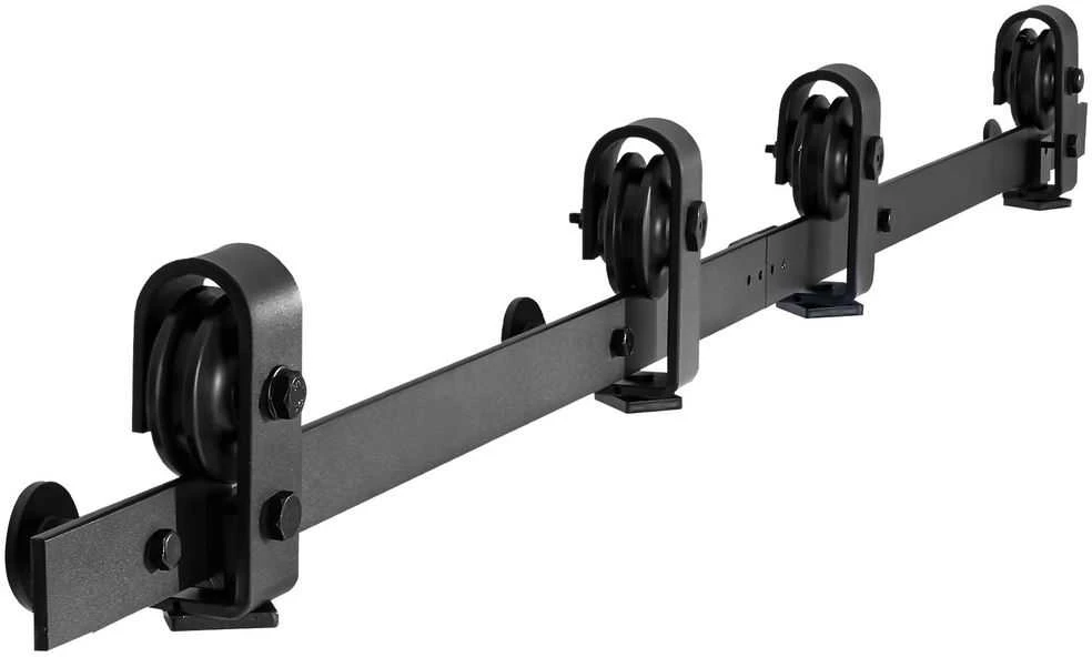 VEVOR dvejų poslinkių tvarkingų durų bėgių sistema 152 cm