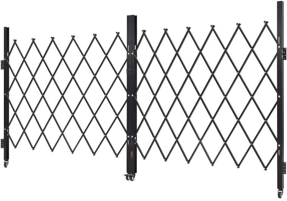 VEVOR Lockable dvigubos žirklinės grotelės 320x160.5 cm