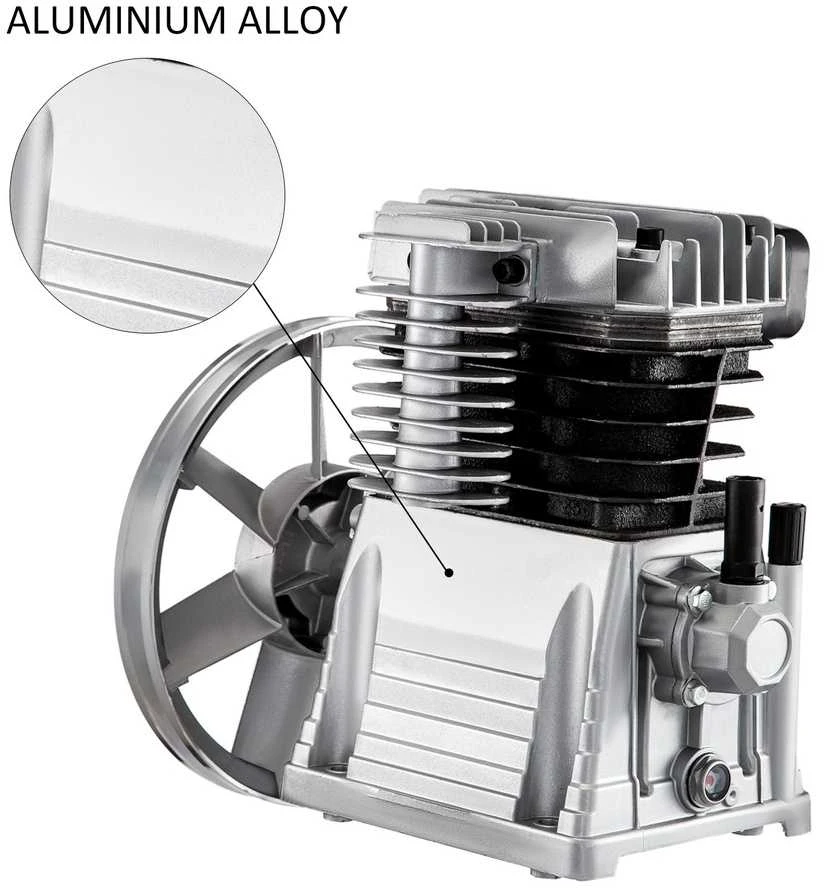 Dvigubo cilindro oro kompresoriaus siurblys, 2.2KW, 116 PSI, pramoninės klasės