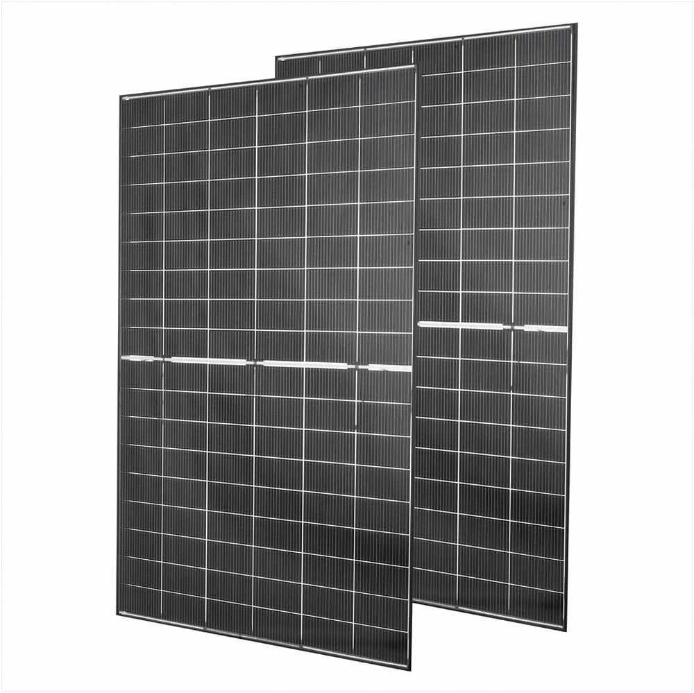 Dvipusiai saulės moduliai 400W, 16BB N-Type monokristaliniai, IP65 vandeniui atsparūs, aliuminio rėmas, skirti automobiliams, valtims, kemperiams, stogams ir autonominėms sistemoms
