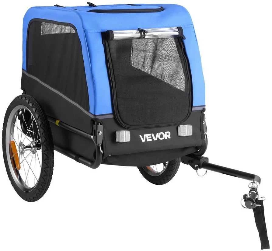 VEVOR Dviračio priekaba šunims, iki 30 kg
