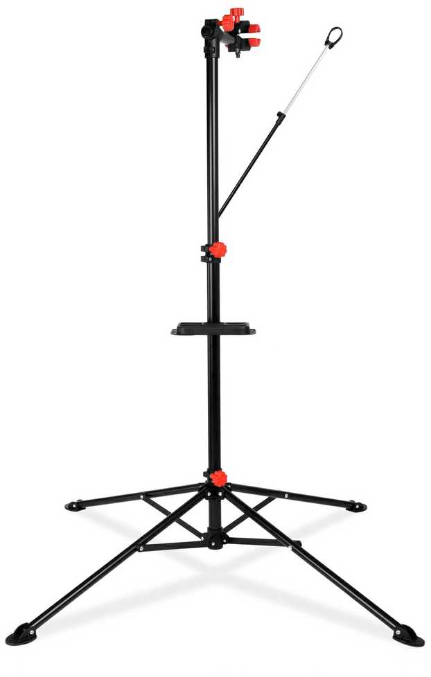 Dviračių remonto stovas, juodas, 188 cm, reguliuojamas aukštis, priežiūros stovas, dviračio surinkimo stovas, dviračių taisymo stovas, dviračių stovas