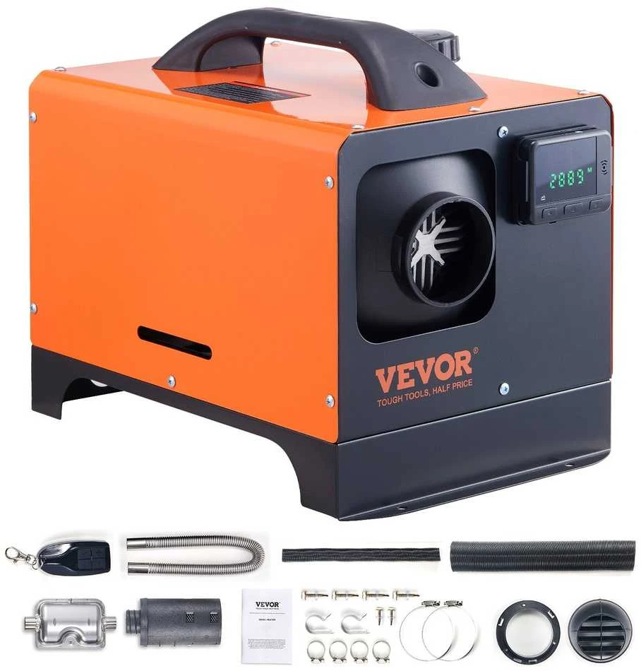 Dyzelinis oro šildytuvas, 5 kW, LCD ekranas