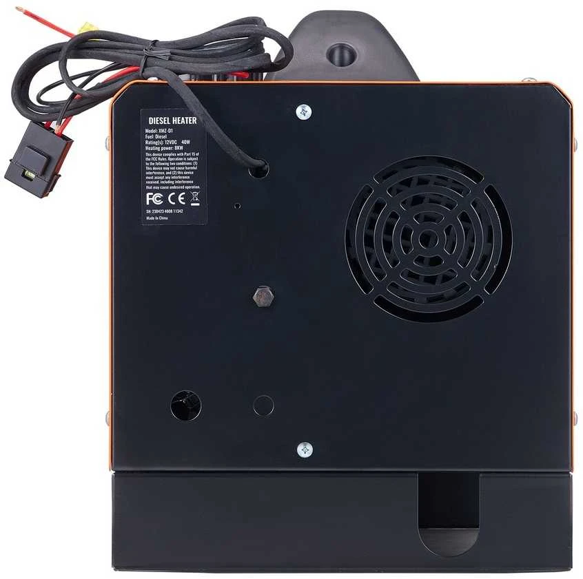 Dyzelinis šildytuvas 12V 8KW, LCD valdymas, Bluetooth, automobiliui, kemperiui, namams, nešiojamas, autonominis dyzelinis šildytuvas su valdikliu