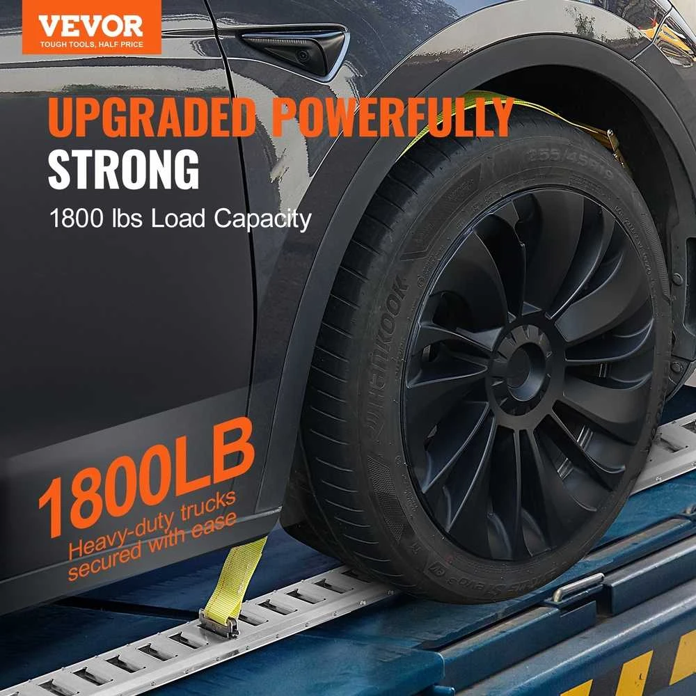 VEVOR krovinio tvirtinimo bėgiai e-track 34 vnt