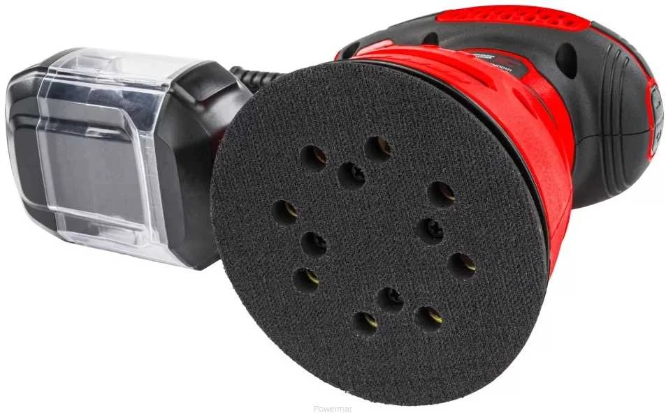 Ekscentrinis šlifuoklis, 1100W elektrinis kintamo greičio, su 24 šlifavimo diskais, medienai, metalui ir automobilių reikmėms
