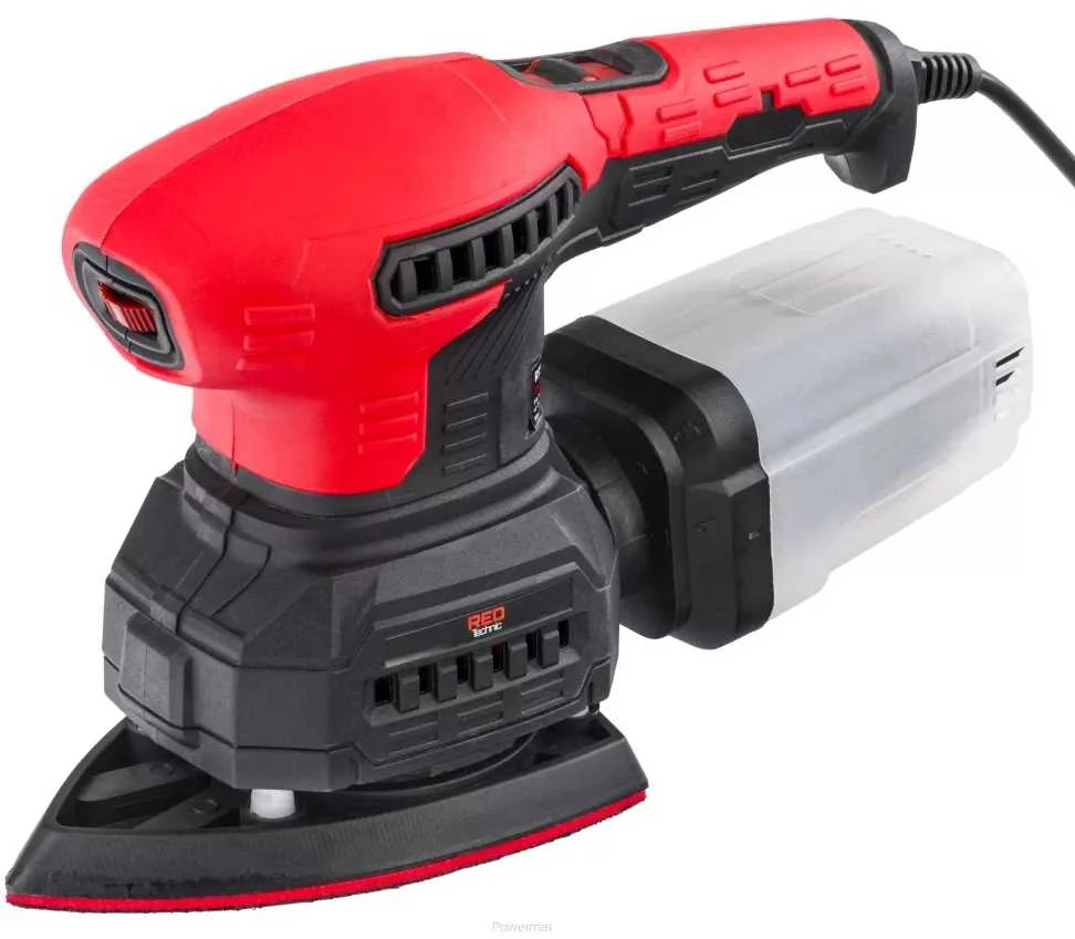 Red Technic Raudona Technic Universalus 3in1 ekscentrinis šlifuoklis Raudona Technic RTSMO0060