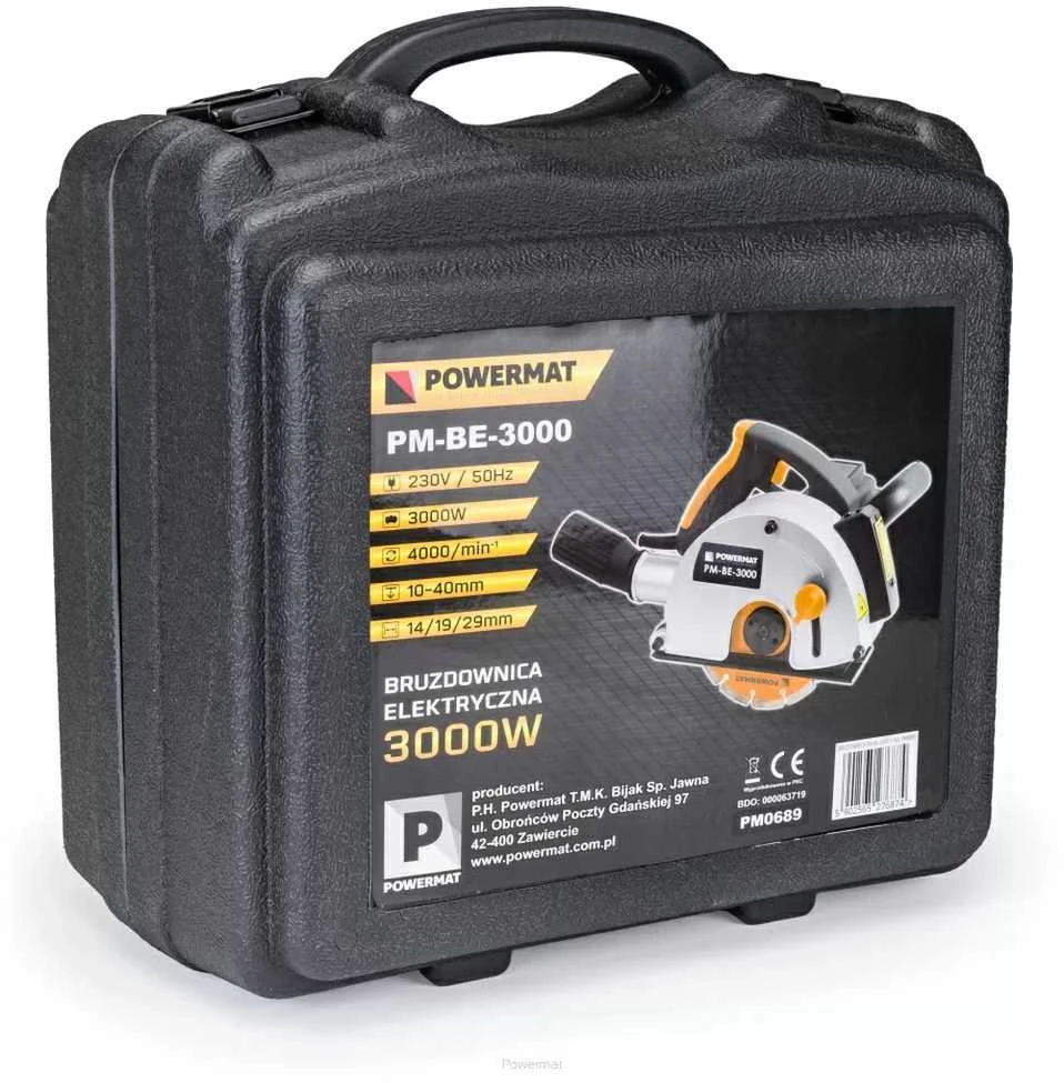 Mūro freza POWERMAT 3000W