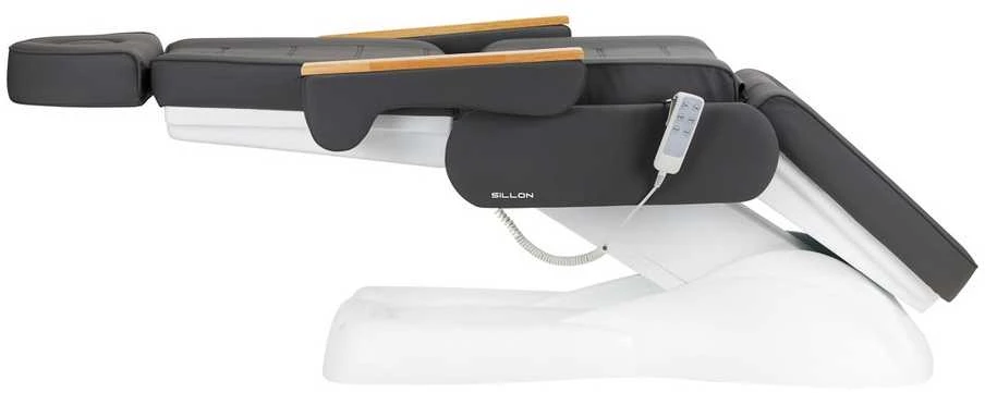 Activeshop Kosmetologinis krėslas SILLON PRESTIGE LUX ELECTRIC 3 MOTOR Pilkas