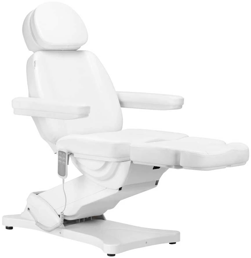 Activeshop Kosmetologinis krėslas SILLON CLASSIC 3 MOTOR ELECTRIC Baltas