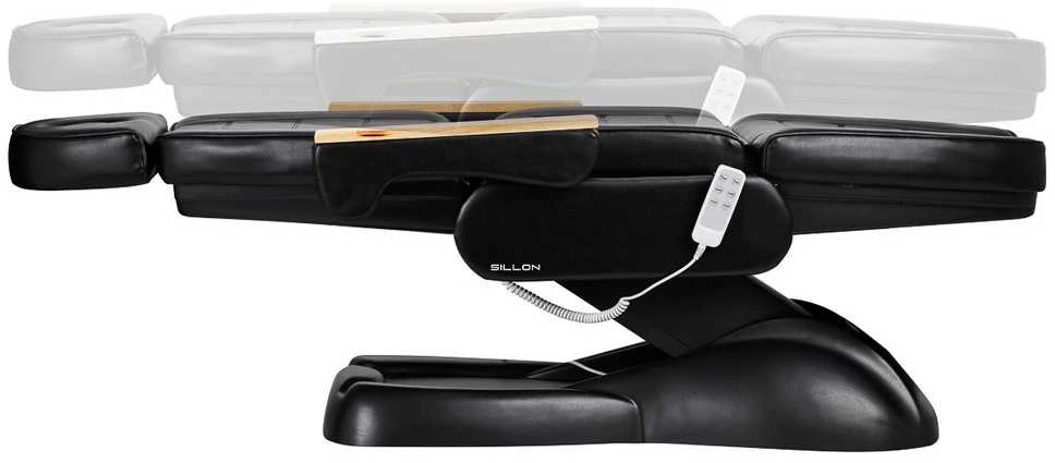 Activeshop Kosmetologinis krėslas SILLON PRESTIGE LUX ELECTRIC 3 MOTOR Juodas