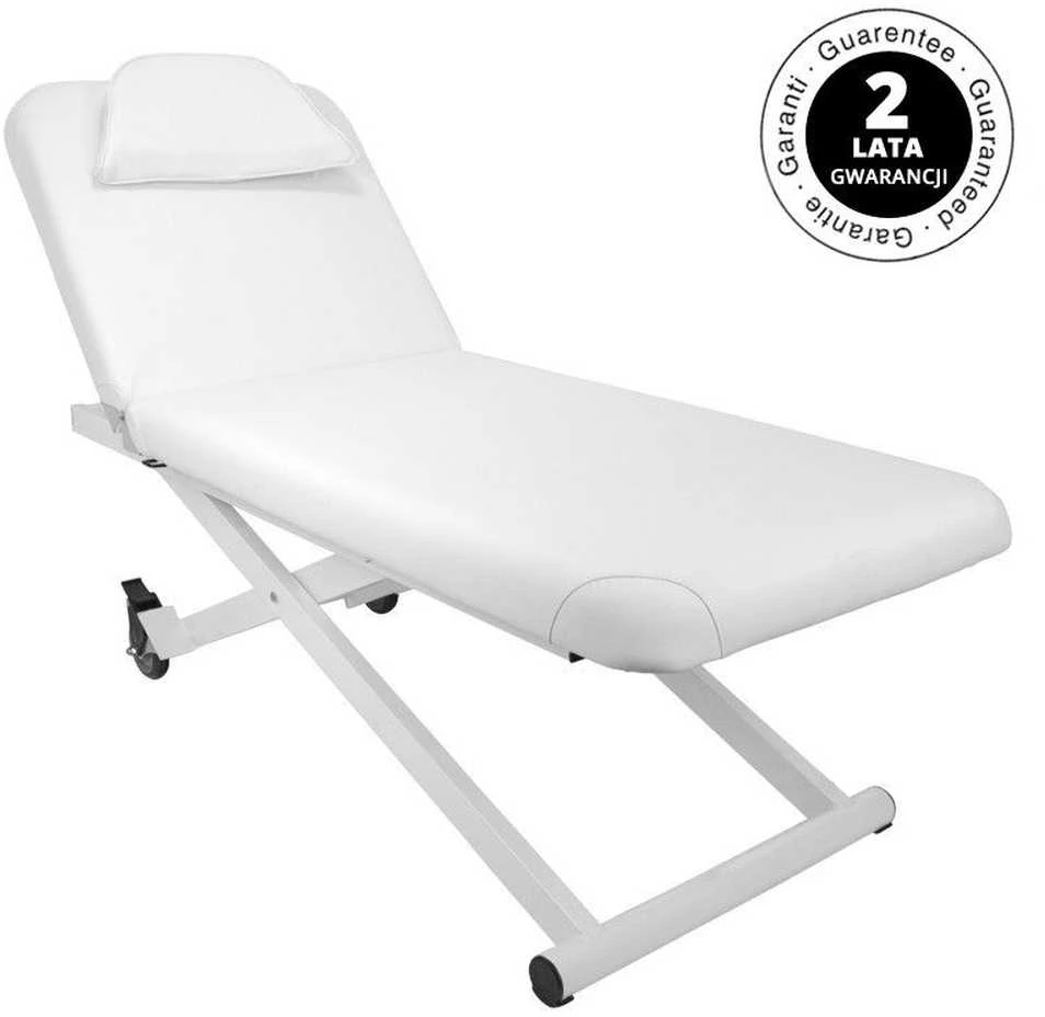 Activeshop Elektrinis masažo stalas AZZURO MASSAGE MODEL 1 MOTOR Baltas