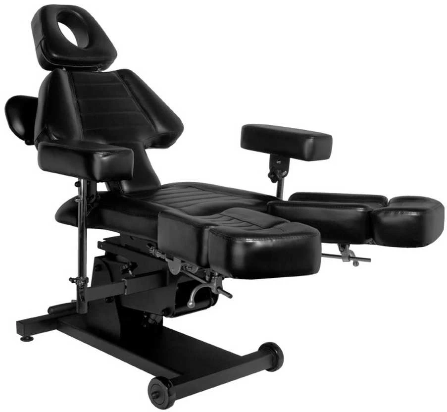Activeshop Tatuiruočių krėslas PRO INK ELECTRIC (Juodas)