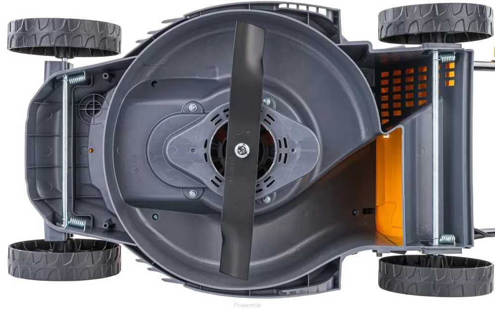 Elektrinė vejapjovė, 2200W, 32cm pjovimo plotis, lengva, 30L surinkimo dėžė, mažiems sodams