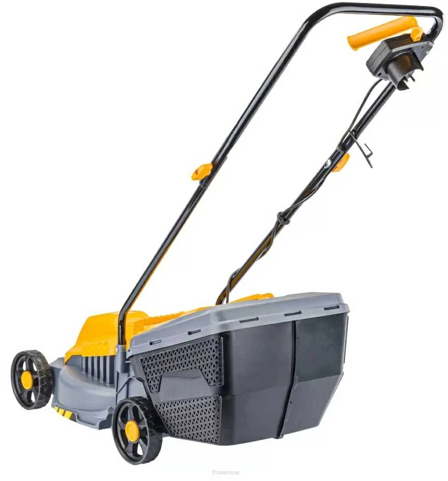 Elektrinė vejapjovė, 2200W, 32cm pjovimo plotis, lengva, 30L surinkimo dėžė, mažiems sodams
