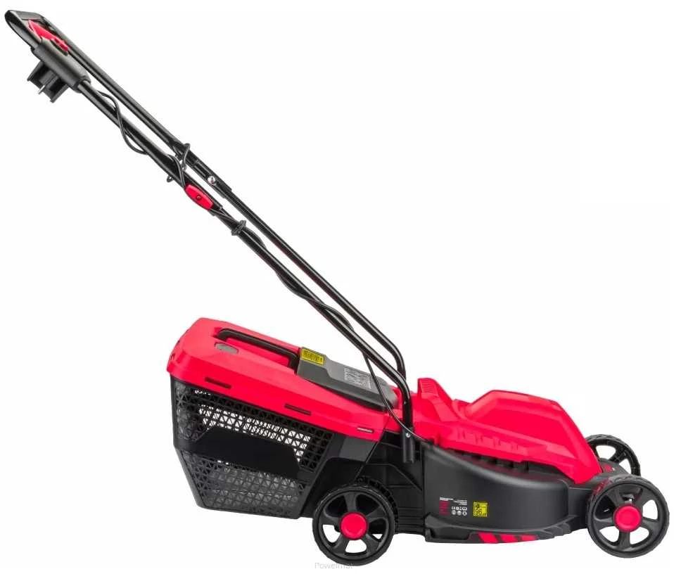 Elektrinė vejapjovė, 2200W su laidu, 32cm pjovimo plotis, su 30L surinkimo krepšiu, reguliuojamas aukštis