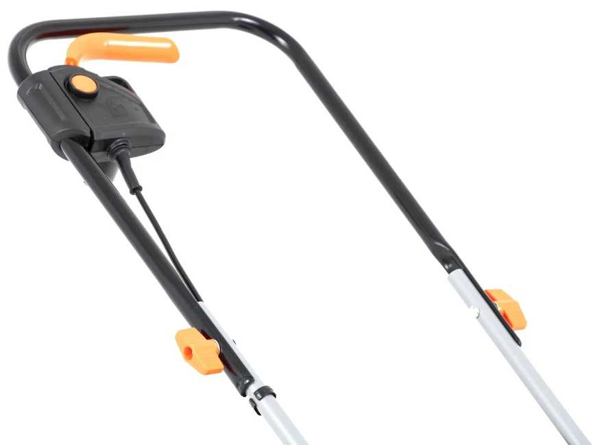 Elektrinė vejapjovė mažiems sodams, su 1000W varikliu, 31cm pjovimo pločiu, elektrinė vejapjovė, sodo žolės pjovimo mašina