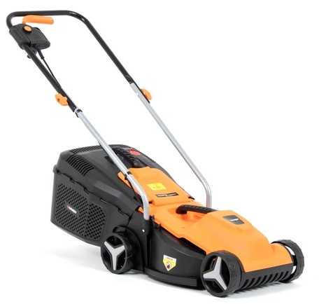Elektrinė vejapjovė mažiems sodams, su 1000W varikliu, 31cm pjovimo pločiu, elektrinė vejapjovė, sodo žolės pjovimo mašina