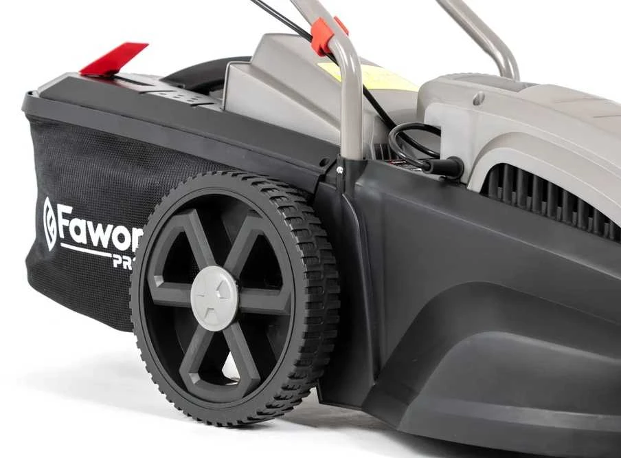 Elektrinė vejapjovė su mulčiavimo funkcija, su 35L krepšiu, 1400W galia, elektrinė sodo vejapjovė, vejapjovė