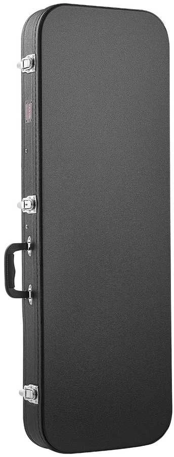 Elektrinės gitaros kietas dėklas 1095 mm, stačiakampis, vandeniui atsparus, juodas, gitaros dėklas, neperšlampamas futliaras, apsauginis dėklas gitarai