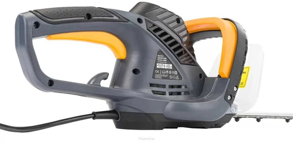 Powermat Elektrinės gyvatvorių žirklės, 1600W, 510mm ašmenų ilgis, sodui, šakoms, krūmams, galingos elektrinės žirklės