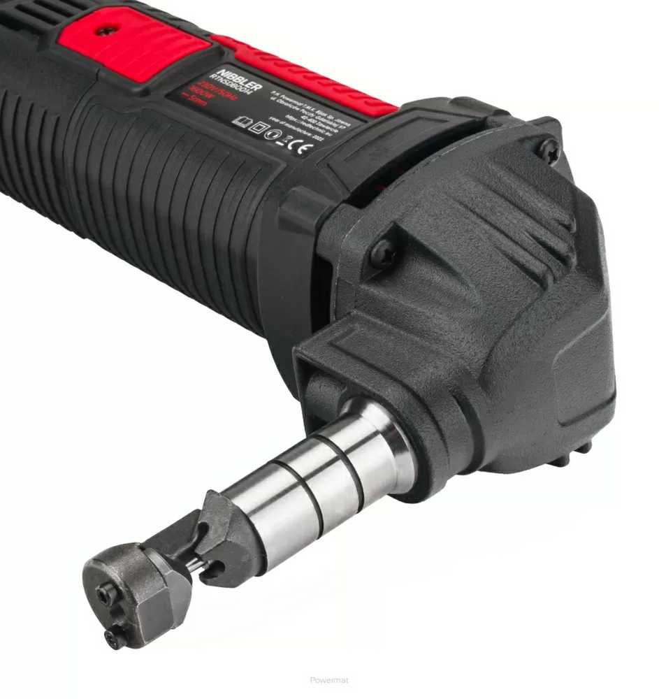 Red Technic Raudona Technic Elektrinės skardos žirklės Raudona Technic RTNSDB0014