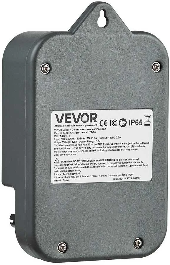 Vevor elektrinis tvoros įkrovos įrenginys 10 kV 3J