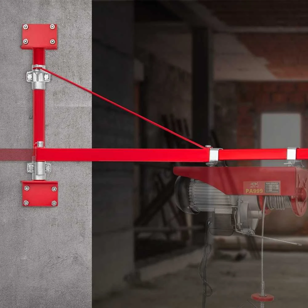 Elektrinio keltuvo atrama, 598.7kg, 180°, plieninė, gervės/auto keltuvo strėlė