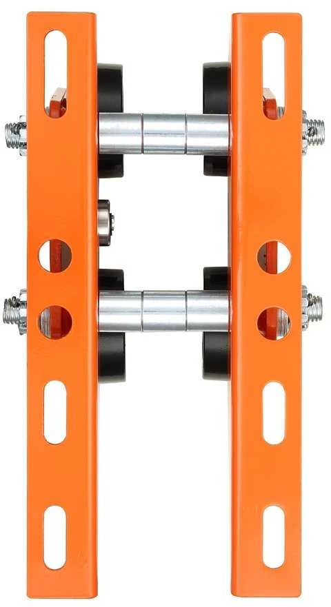 Elektrinio keltuvo rankinis vežimėlis, 1 tonos keliamoji galia, reguliuojamas sijos flanšo plotis, stumiamas sijos vežimėlis, dviejų ratų vežimėlis