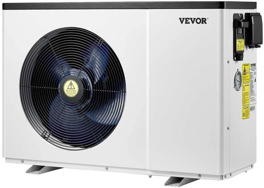 Elektrinis baseino šilumos siurblys, 1.48-7.11kW kintamo dažnio, energiją taupantis, baseino šildytuvas antžeminiams ir įleidžiamiems baseinams, efektyvi baseino šildymo sistema