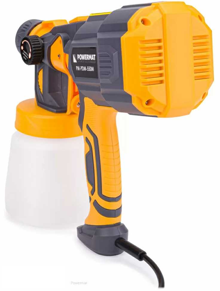 Elektrinis dažų purškimo pistoletas, namų naudojimui, su 3 antgaliais, 800ml bakas, 550W galia