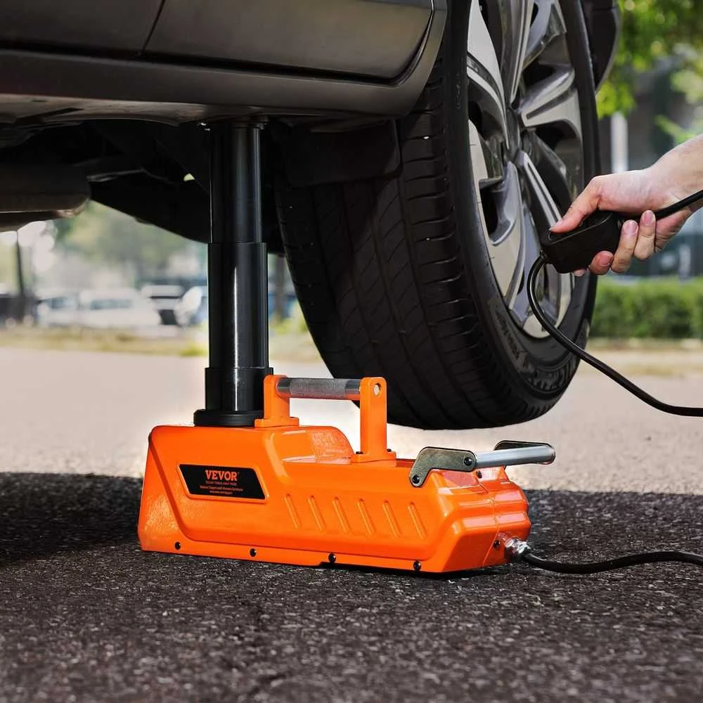 VEVOR Elektrinis automobilio domkratas 15 tonų su LED apšvietimu