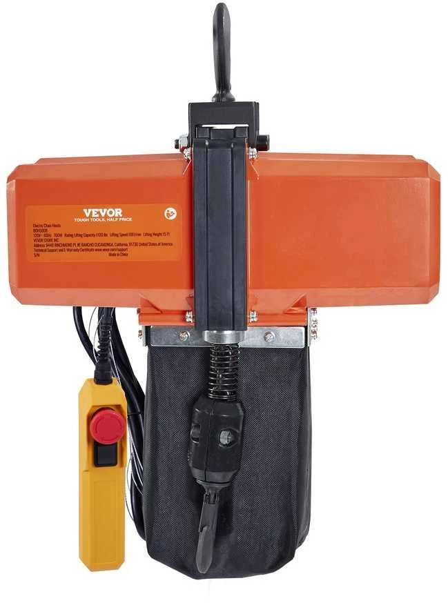 VEVOR Elektrinis grandininis keltuvas 499 kg, 4.5 m