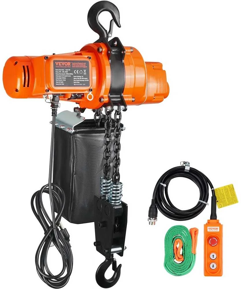 VEVOR Elektrinis grandininis keltuvas 998 kg 3 m