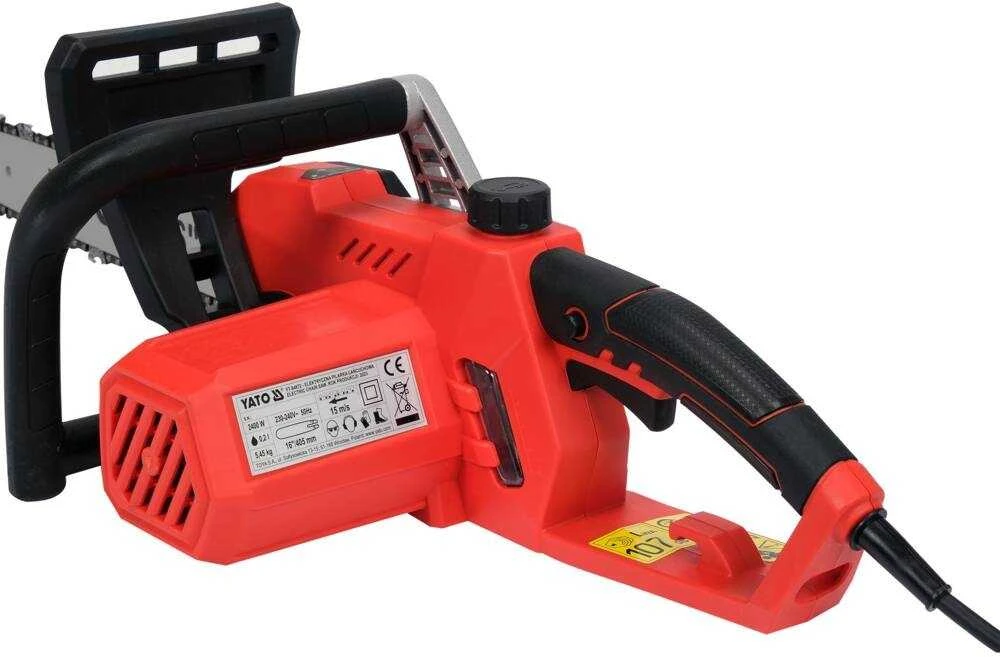 Toya Sa Poland Elektrinis grandininis pjūklas 40cm, 2400W, skirtas naudoti namuose ir sode, elektrinis grandininis pjūklas, sodo grandininis pjūklas