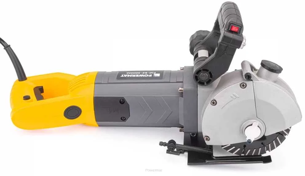 Mūro freza – vagapjovė POWERMAT PM0908 su priedais