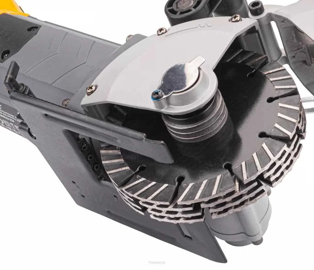 Mūro freza – vagapjovė POWERMAT PM0908 su priedais