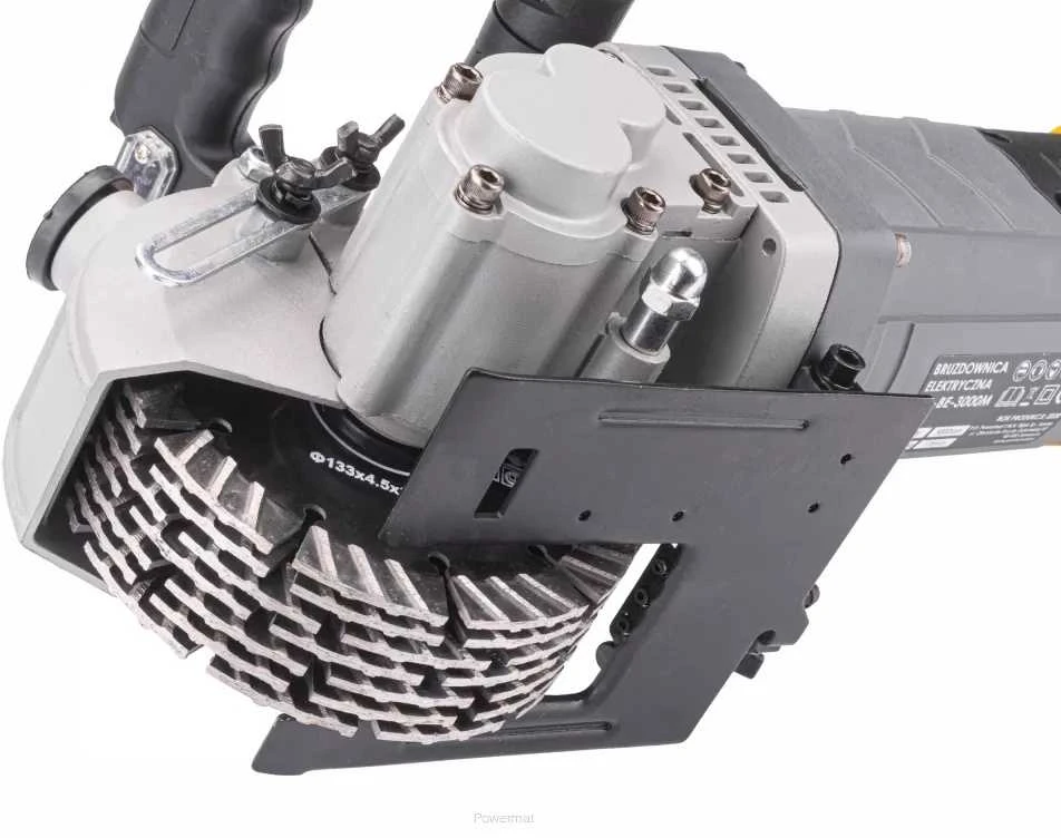 Mūro freza – vagapjovė POWERMAT PM0908 su priedais