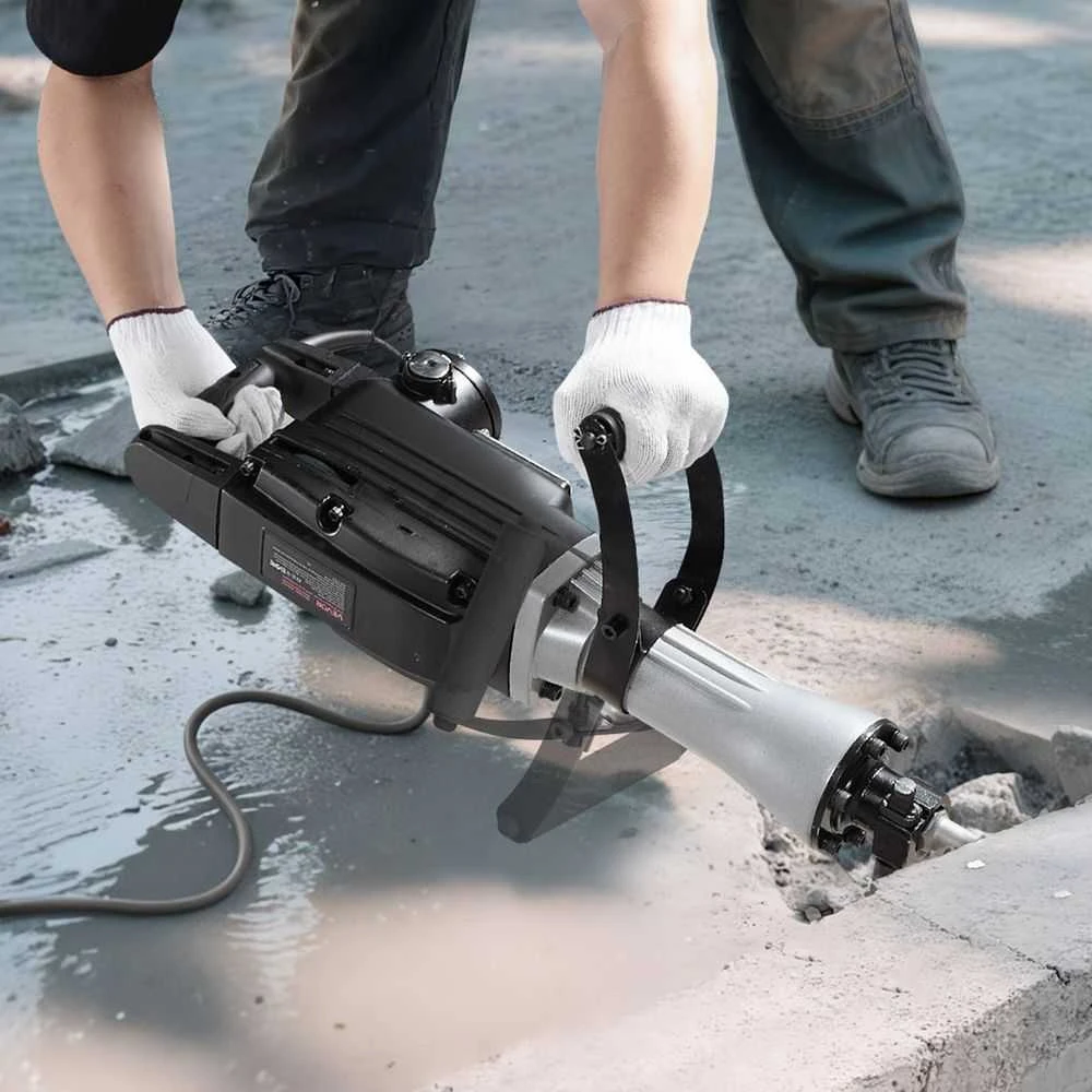 Elektrinis griovimo kūjis, 2800W betono laužiklis, didelio galingumo kūjis betonui, plytoms ir plytelėms griauti