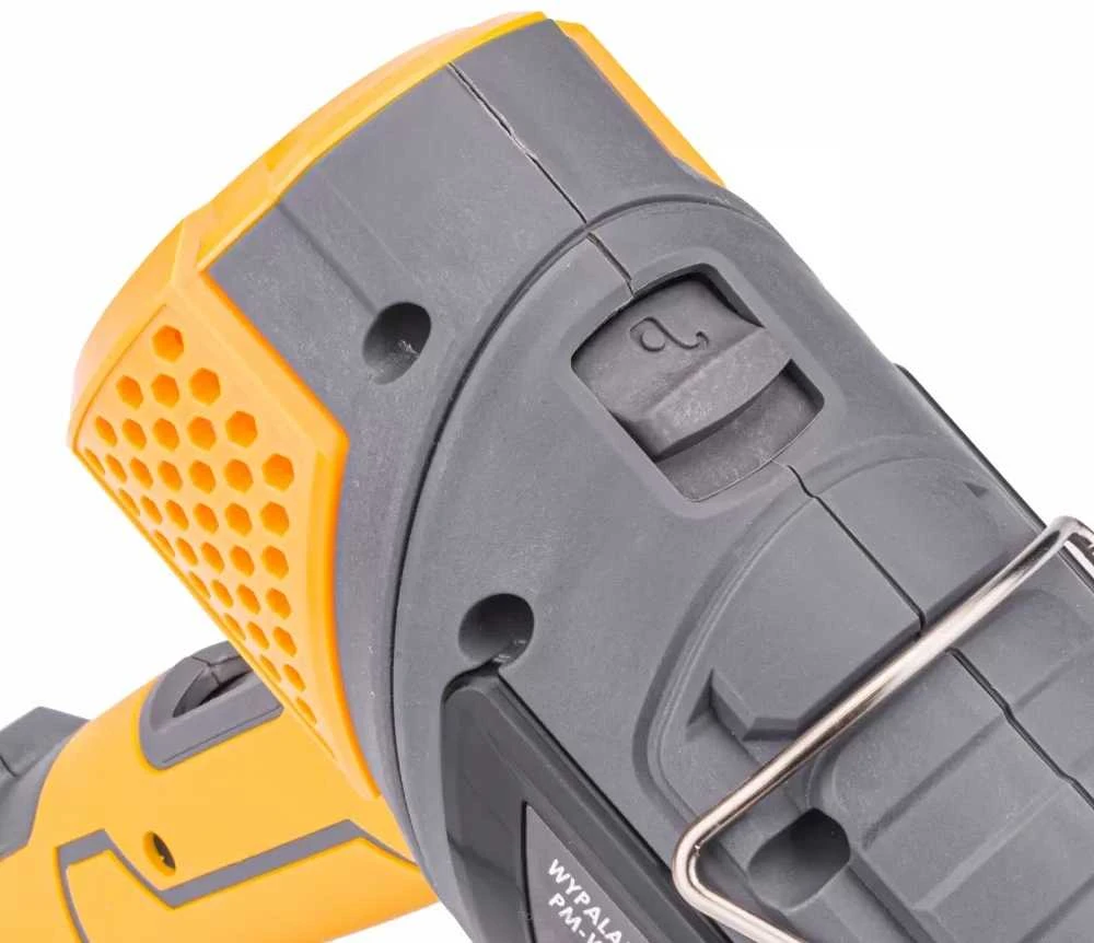 Elektrinis karšto oro pistoletas 3-in-1, 2000W, su 5 antgaliais, piktžolių deginimui, grilio uždegimui, dažų šalinimui, karšto oro pistoletas