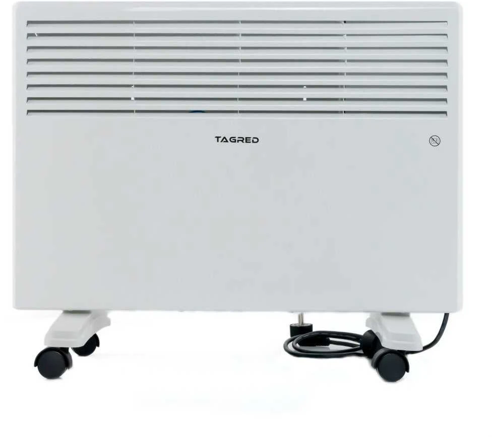 Elektrinis konvekcinis šildytuvas, 1500W, baltas, nešiojamas, reguliuojamas termostatas, greitas šildymas