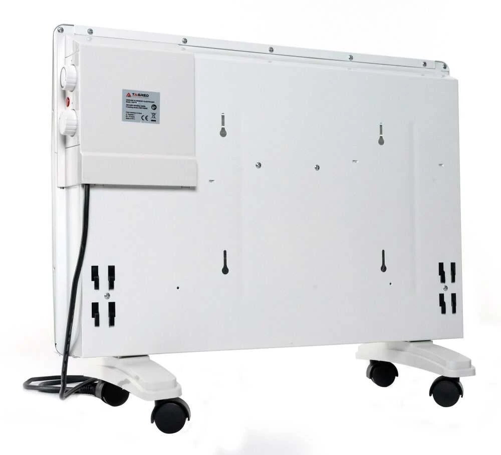 Elektrinis konvekcinis šildytuvas, 1500W, baltas, nešiojamas, reguliuojamas termostatas, greitas šildymas
