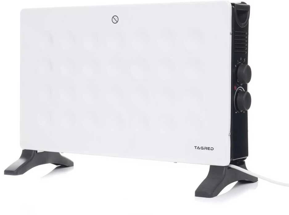 Elektrinis konvekcinis šildytuvas, 2000W, reguliuojamas termostatas, nešiojamas kambario šildytuvas, apsauga nuo užšalimo, namų ir biuro šildymas