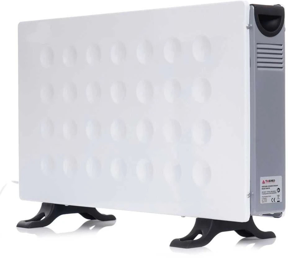 Elektrinis konvekcinis šildytuvas, su nuotolinio valdymo pultu, LCD laikmatis, 2000W, nešiojamas šildytuvas namams, energiją taupantis šildytuvas, tylus konvekcinis radiatorius