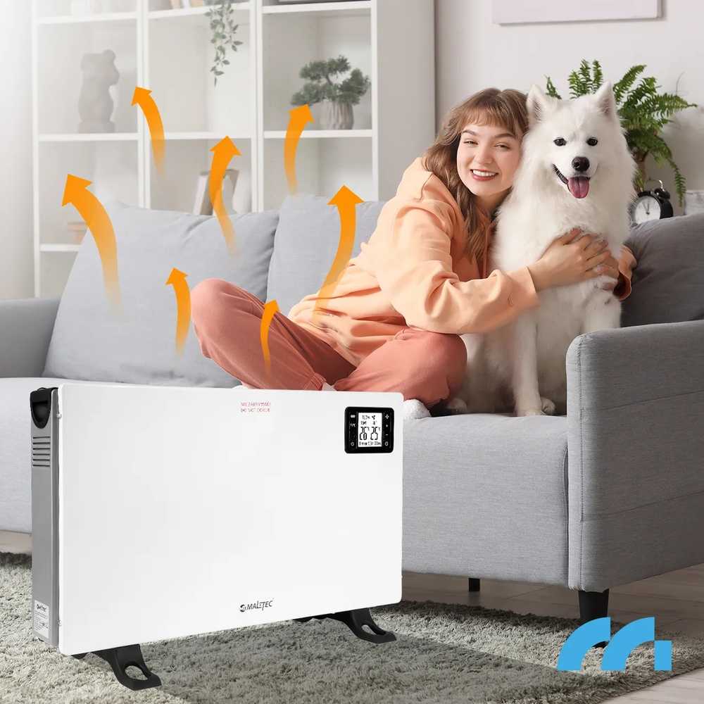 Elektrinis konvekcinis šildytuvas, su termostatu ir nuotoliniu valdymu, 2000W Turbo šildytuvas namams, greitai šildantis nešiojamas patalpų šildytuvas