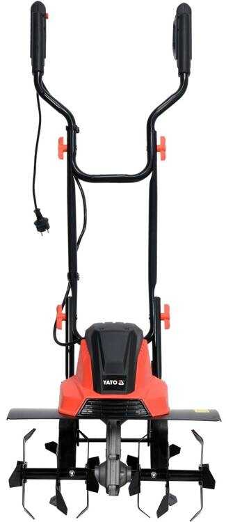 Elektrinis kultivatorius 45 cm, skirtas sodo darbams, su 1500W varikliu, elektrinis sodo kultivatorius, elektrinis dirvos kultivatorius