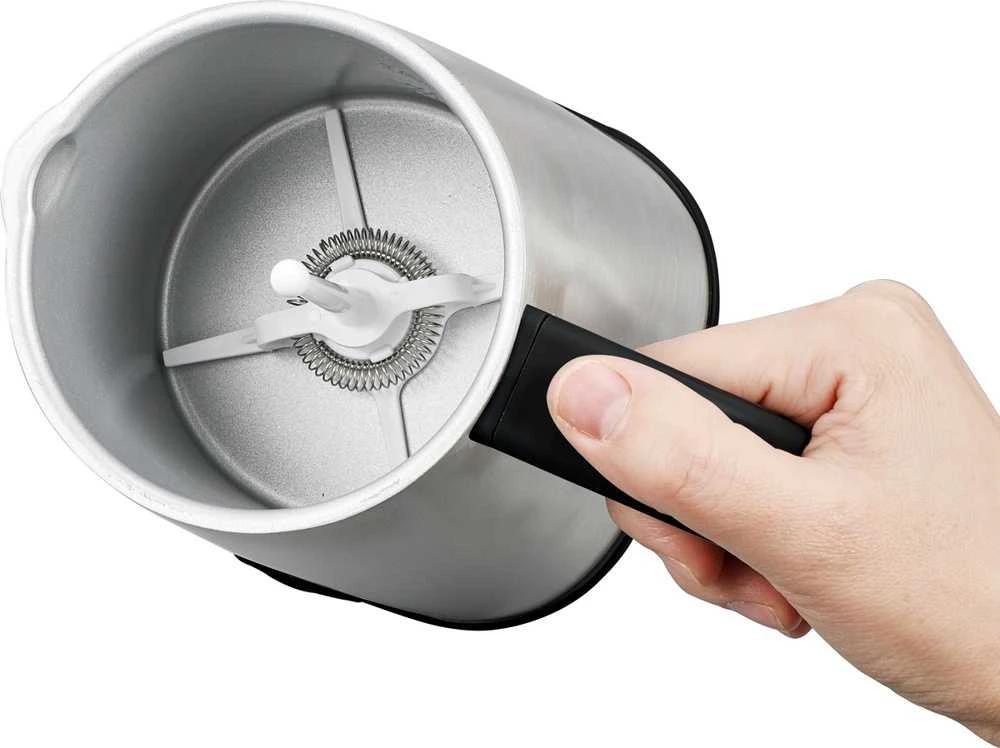 Elektrinis pieno putų plakiklis, 500 W galia, nerūdijantis plienas, pieno putų gamintojas