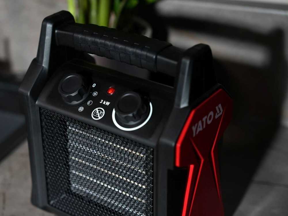 Elektrinis PTC šildytuvas patalpų šildymui, nešiojamas, 3000W elektrinis šildytuvas, dirbtuvių šildytuvas, patalpų šildytuvas